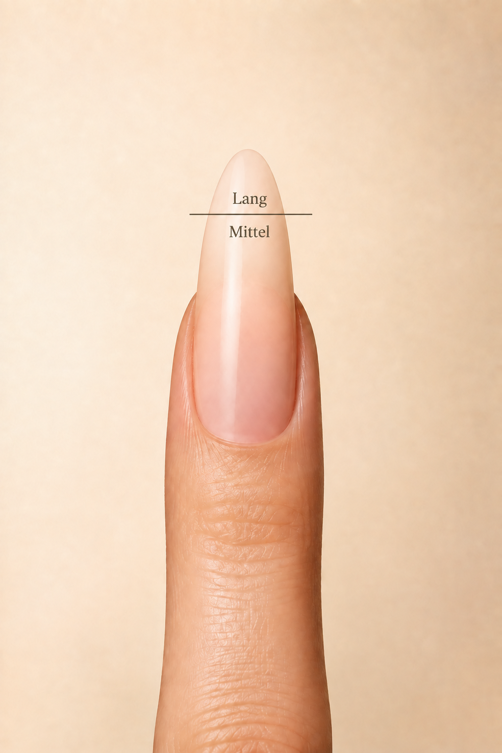 Orientierung für mittlere und lange Nagellängen