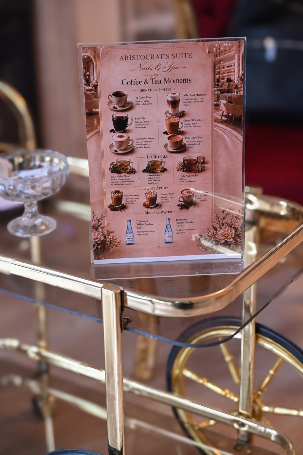 Наше меню Coffee & Tea Moments в Suite